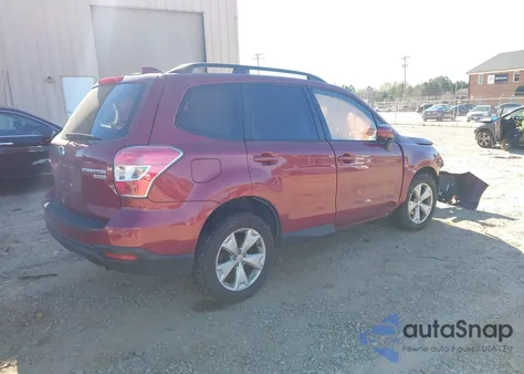 2016 Subaru Forester 2.5I Premium from USA, damaged, VIN JF2SJADC1GH447885